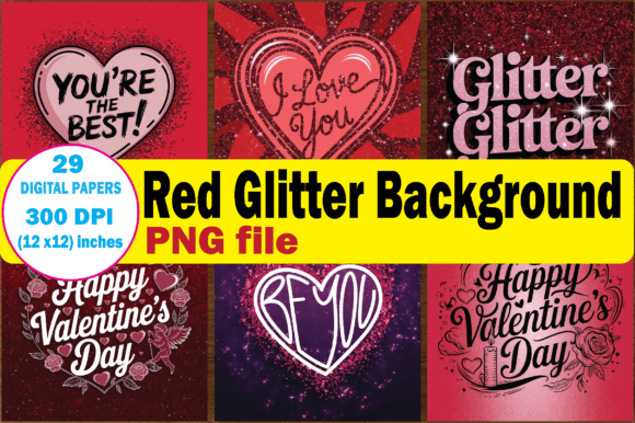Download Red Glitter Background - Red glitter background Collection