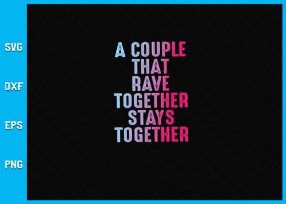 Download Rave Couple Matching EDM Dance Music Svg - Edm Collection
