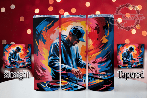 Download EDM DJ Party Tumbler Wrap - Edm Collection