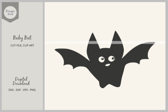 Download Flying Baby Bat SVG, Halloween Clipart - Baby Collection