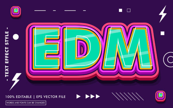 Download EDM Text Effect Style - Edm Collection